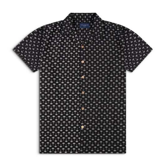 Cuban Half Shirt HS-07
