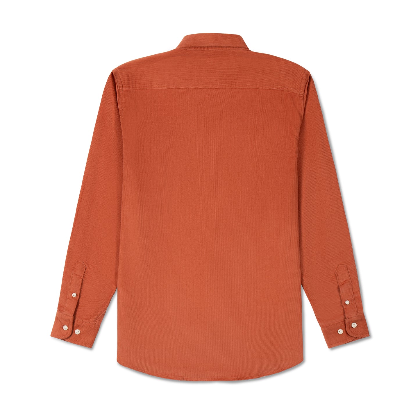 Corduroy Shirt Orange Rust CS-03