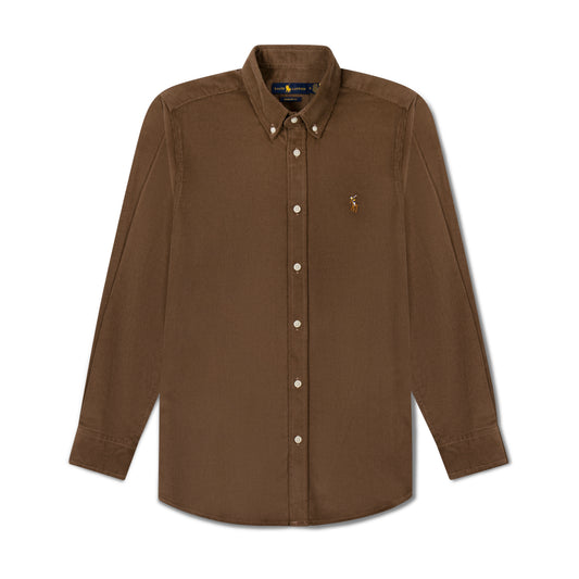 Corduroy Shirt Brown CS-04