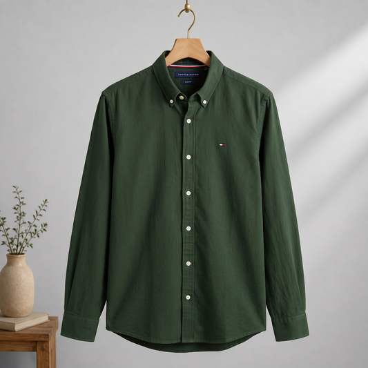 CSTH-06 Casual Shirt Green