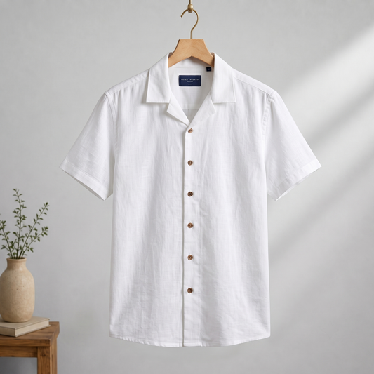 Cuban Half Shirt HS-17