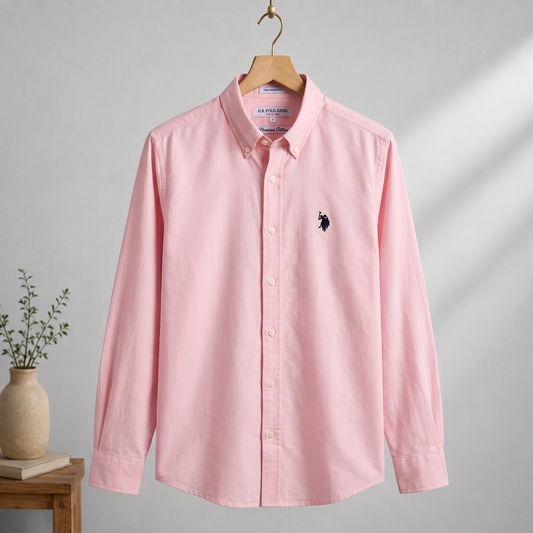 Formal Shirt Light Pink USPFS-04