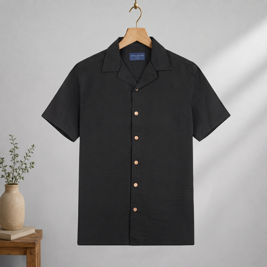 Cuban Half Shirt HS-03