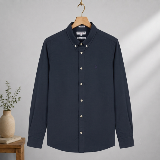 Formal Shirt Dark Navy USPFS-01