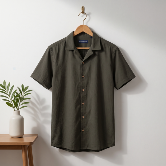 Cuban Half Shirt HS-14