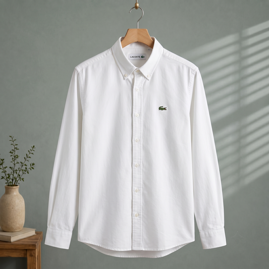 CSL003 Casual Shirt White