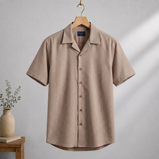 Cuban Half Shirt HS-16