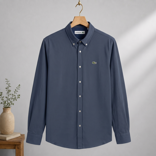 CSL-002 Casual Shirt Teal Blue