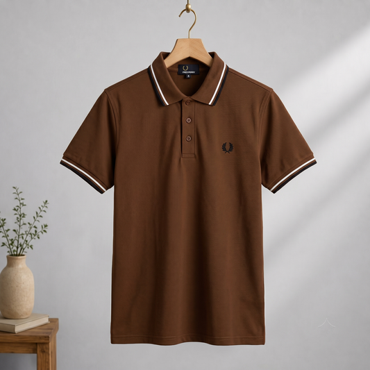 Polo T-shirt Brown TSP-19