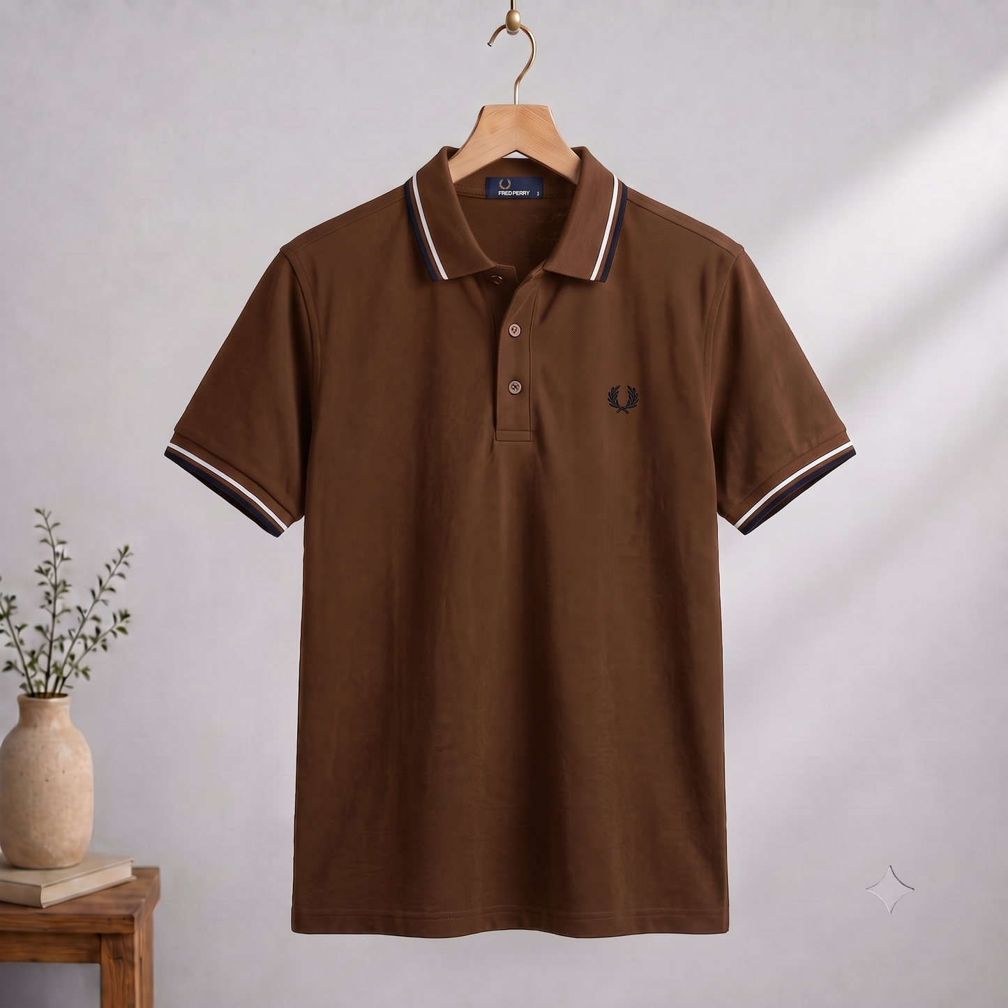 Polo T-shirt Brown TSP-19