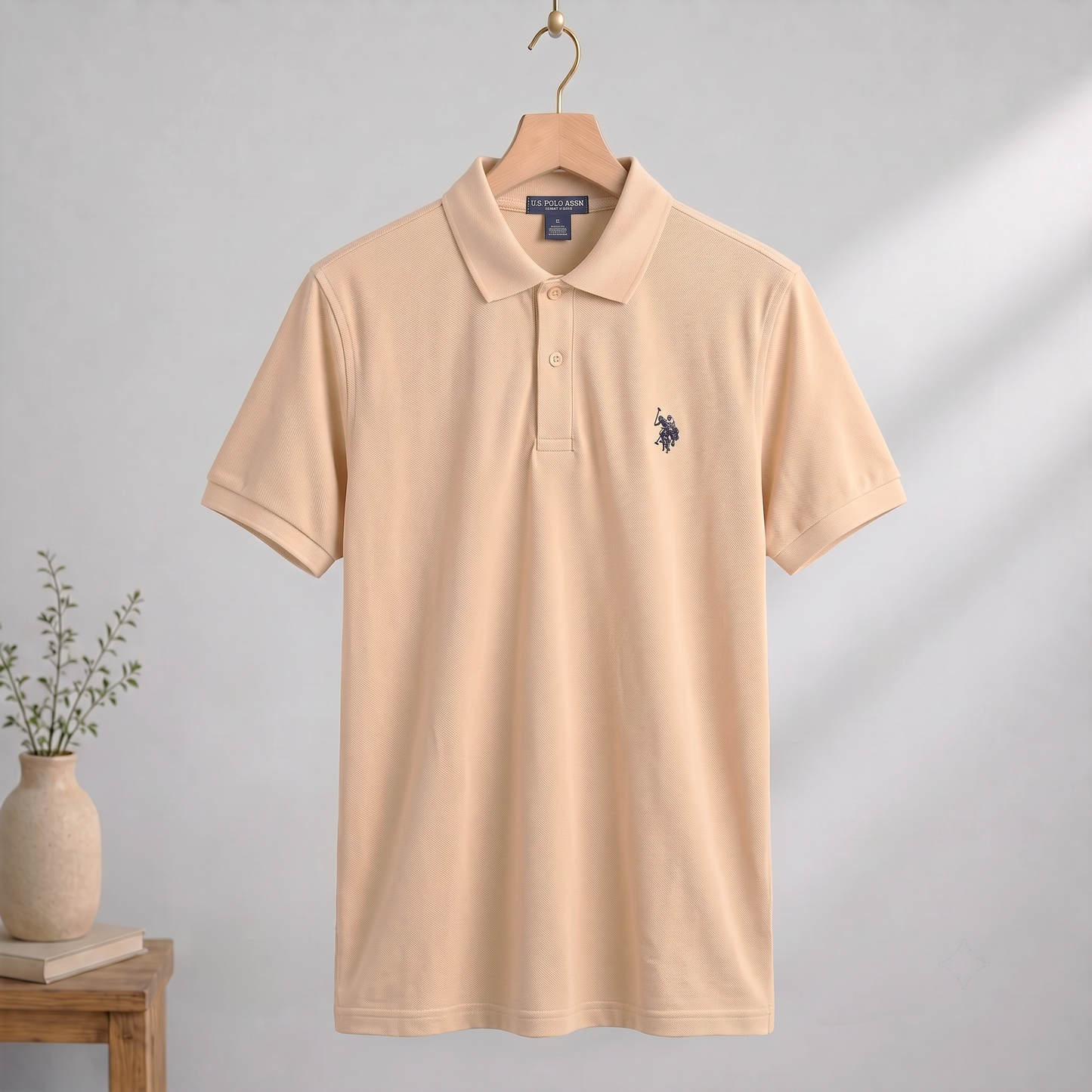 Polo T-shirt Beige TSP-12