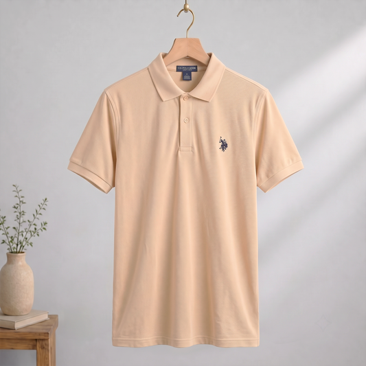 Polo T-shirt Beige TSP-12