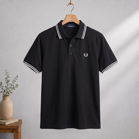 Polo T-shirt Black TSP-14