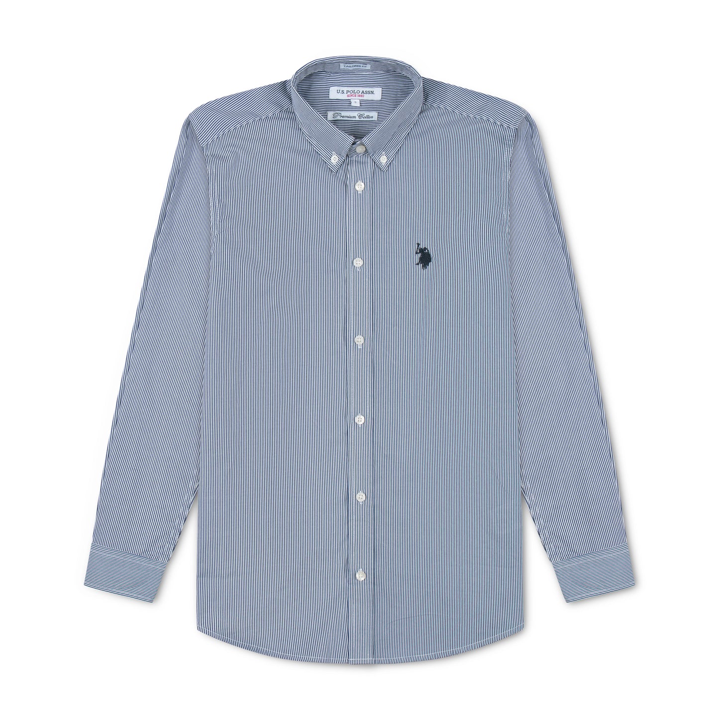 Formal Shirt Midnight Blue Stripe USPFS-05